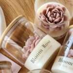 Handcrafted flower in the jar candle – Pavanea
