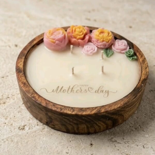 wooden candles
